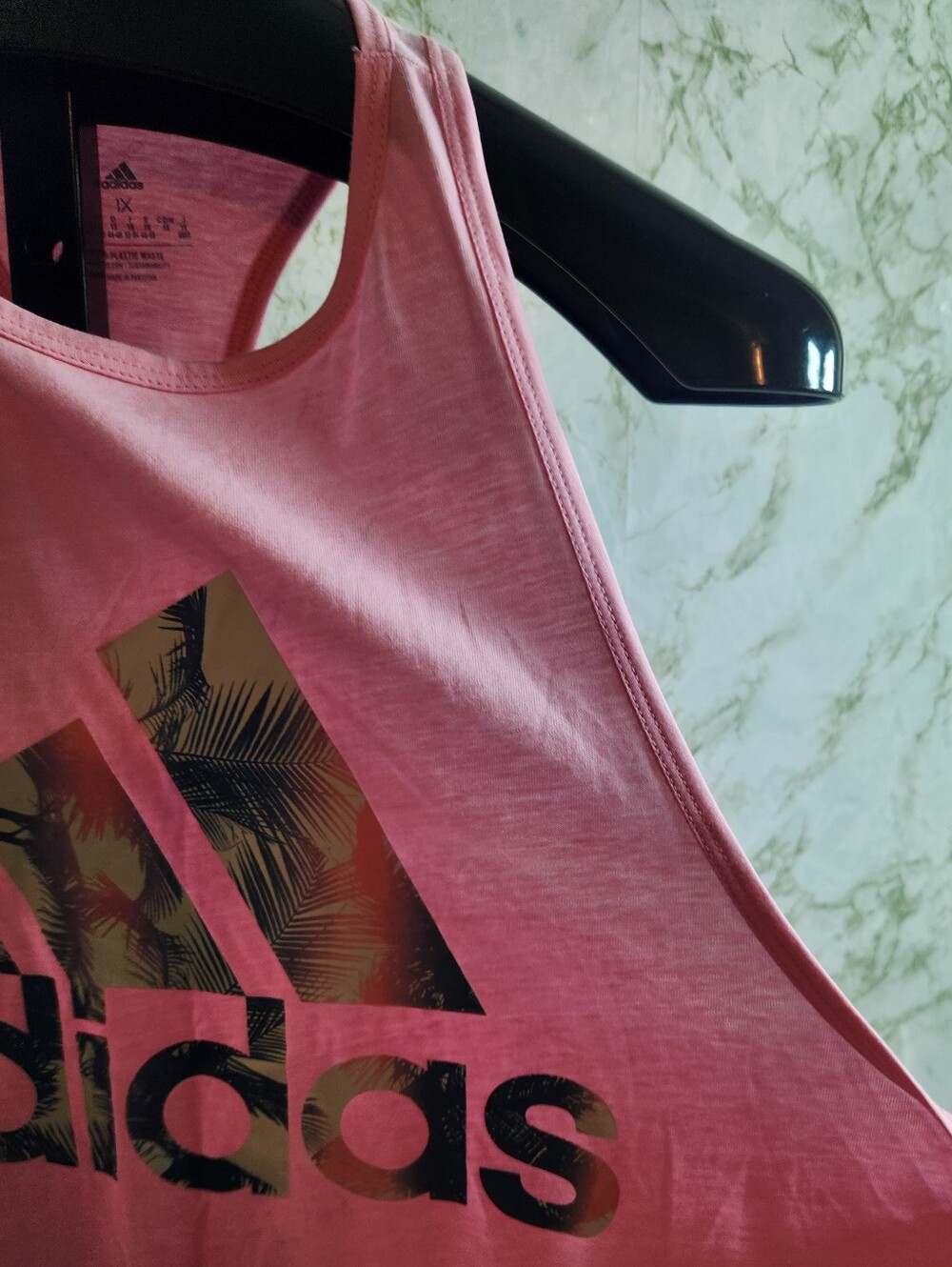 Adidas Tropical Racer Back Tank - Picture 4 of 10